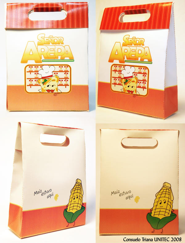 Packaging Mr. Arepa Combo Bag