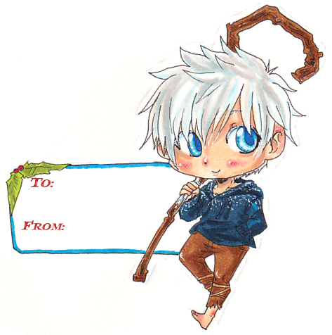 RotG: Jack Frost Christmas Tags