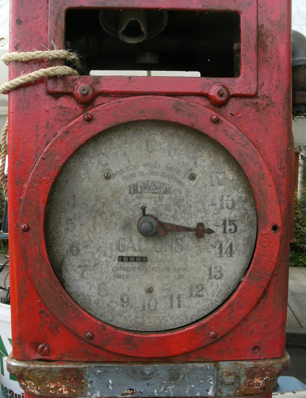 Really old gas pump