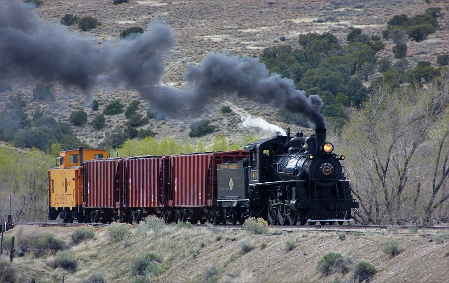 Nevada Northern steam engine