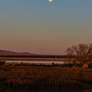 Moon over Whitewater Draw, AZ