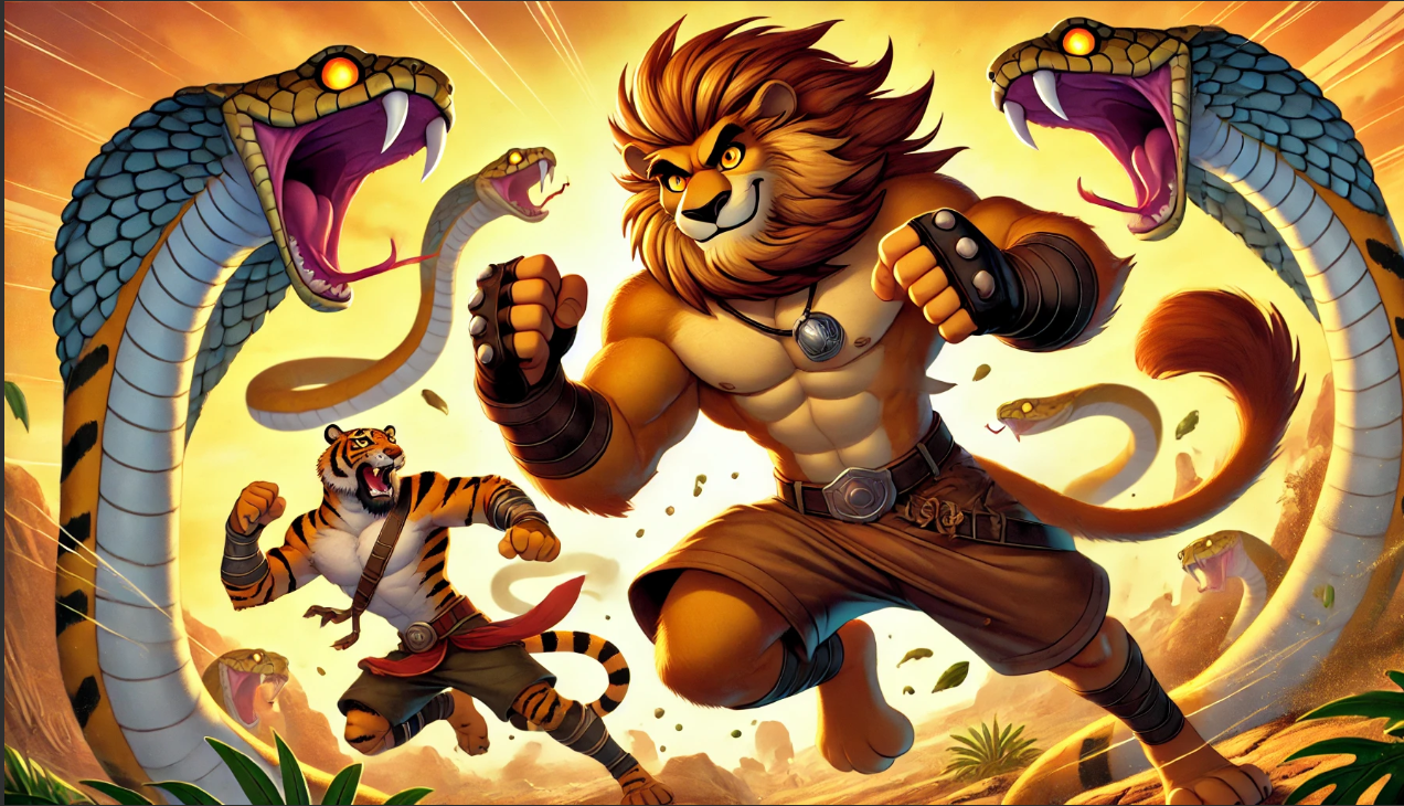 Animal Adventurers and Warriors - Snakes Strike