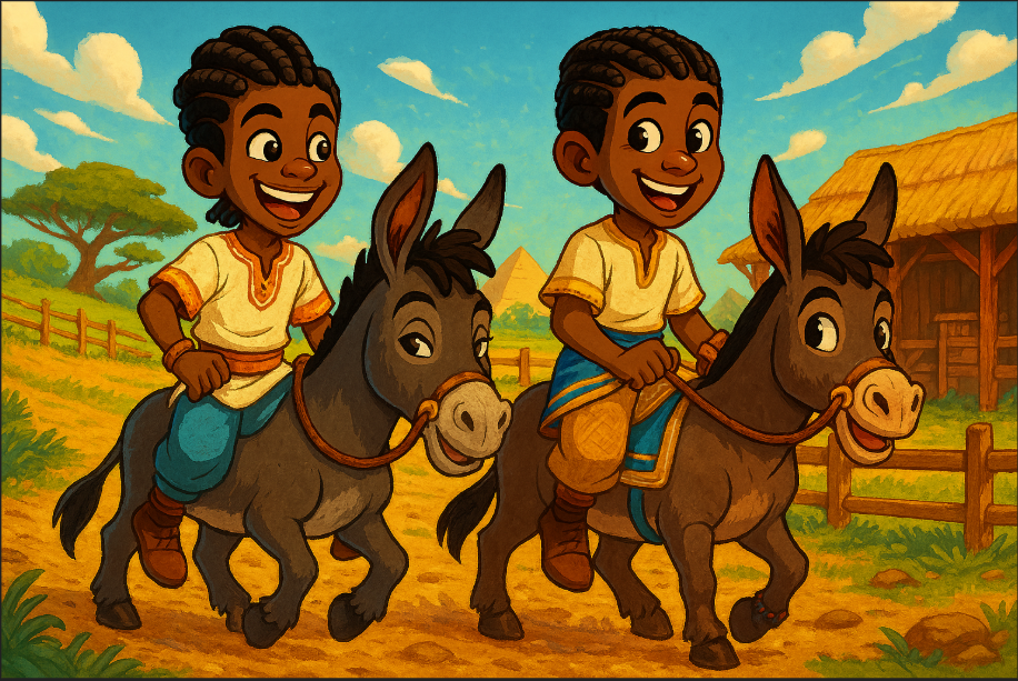 Mythology-Themed Fantasy: Free Donkey Rides