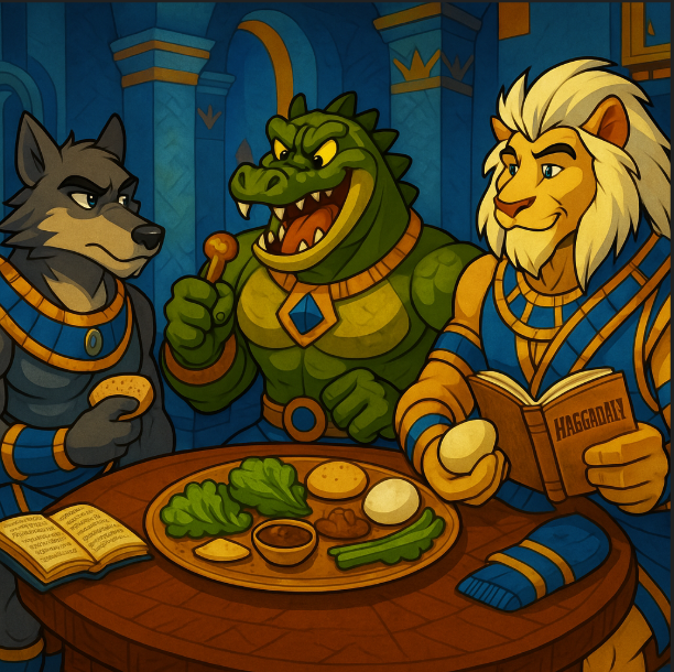 Mythological-Themed Fantasy: Passover Dinner