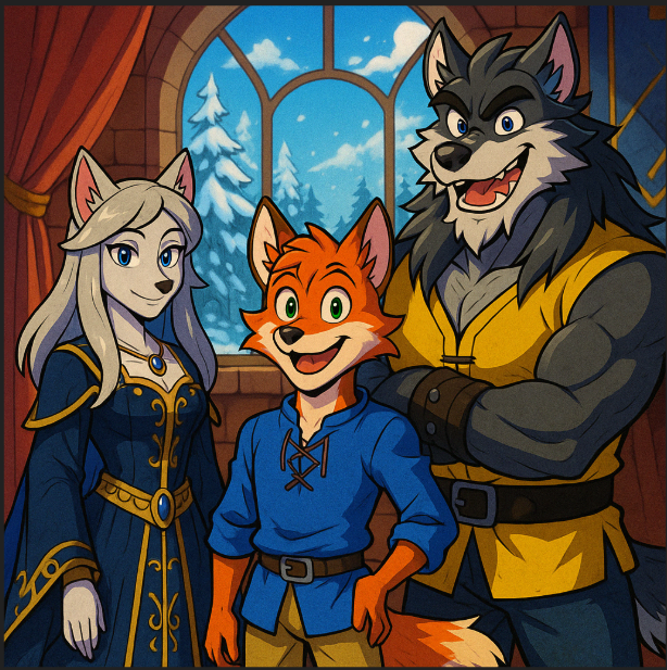 Animal Adventurers and Warriors: Family Portrait