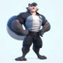 Skunk Police Officer