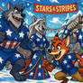 Stars and Stripes Day: King Bryndal's Family