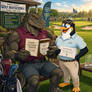 Pair of Golfers