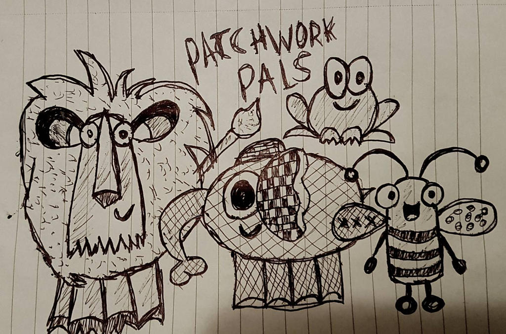 Patchwork Pals by grumguthrie on DeviantArt