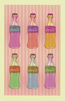 11x17 Pop Art Coca Cola Print