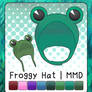 Froggy Hat | MMD DL |