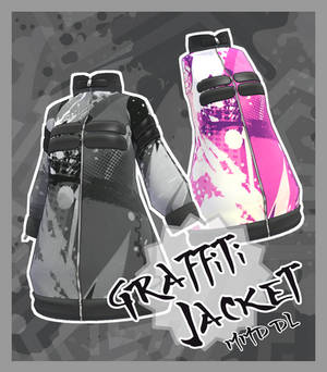 Graffiti Jacket || MMD DL