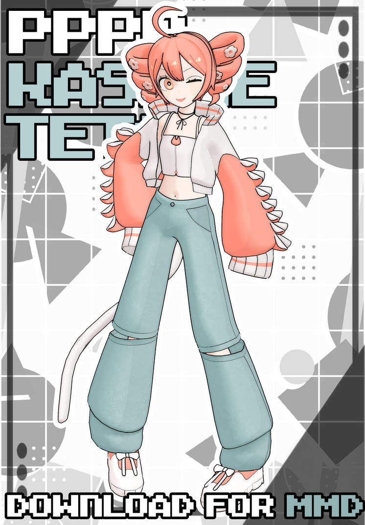 Pppp PPPP Kasane Teto || MMD DL by meovvsotis on DeviantArt