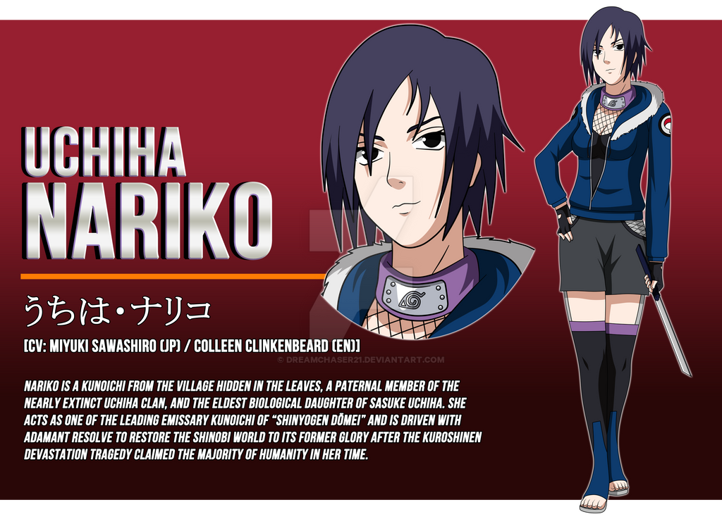 Naruto Oc Nariko Uchiha Full Profile By Dreamchaser21