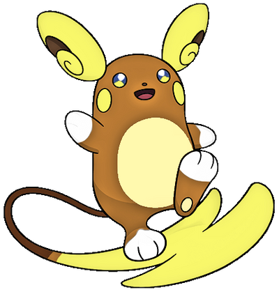 Aloha Ryeahchu 026A Alolan Raichu (Anime) by 98bokaj on DeviantArt