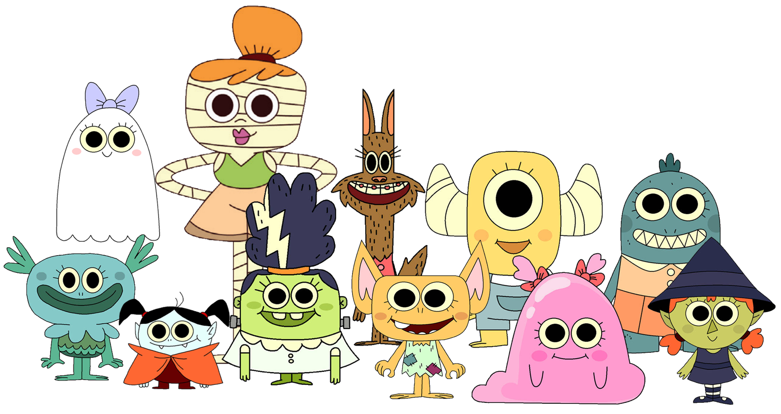 Super Simple - Halloween Ghouls by 98bokaj on DeviantArt