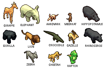 SimAnimals Africa DS - Animals by 98bokaj on DeviantArt