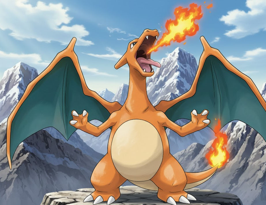Pokengine Charizard Poke-Encyclopedia - Charizard by 98bokaj on DeviantArt