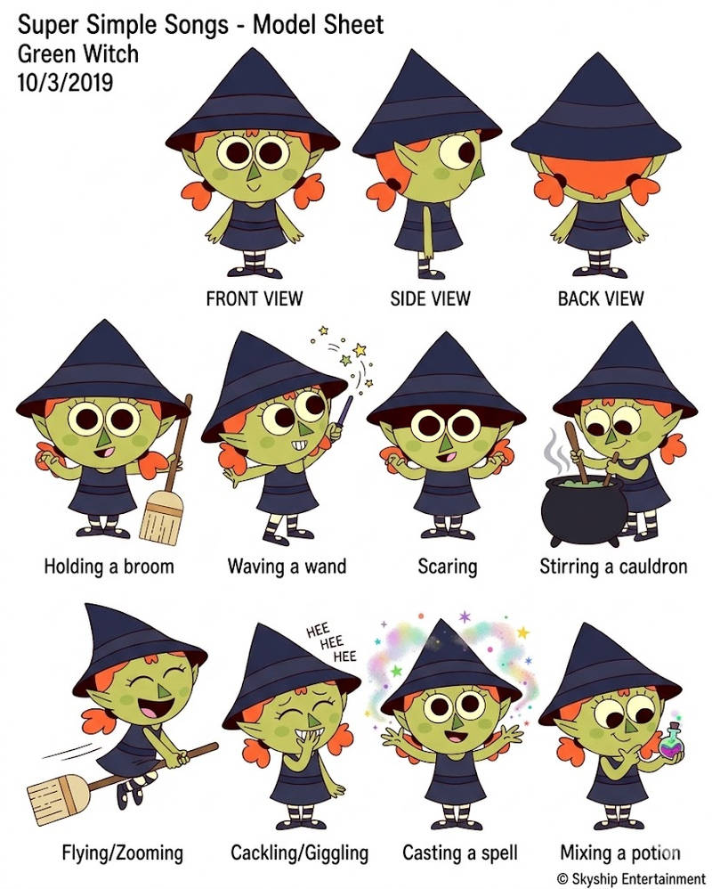 SS - Monster Girls Model Sheet 6 by 98bokaj on DeviantArt