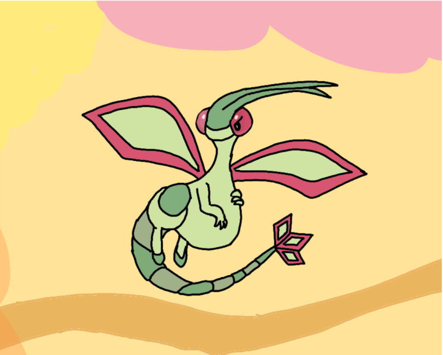 Satisfied Flygon by VORECrystalfanatic on DeviantArt