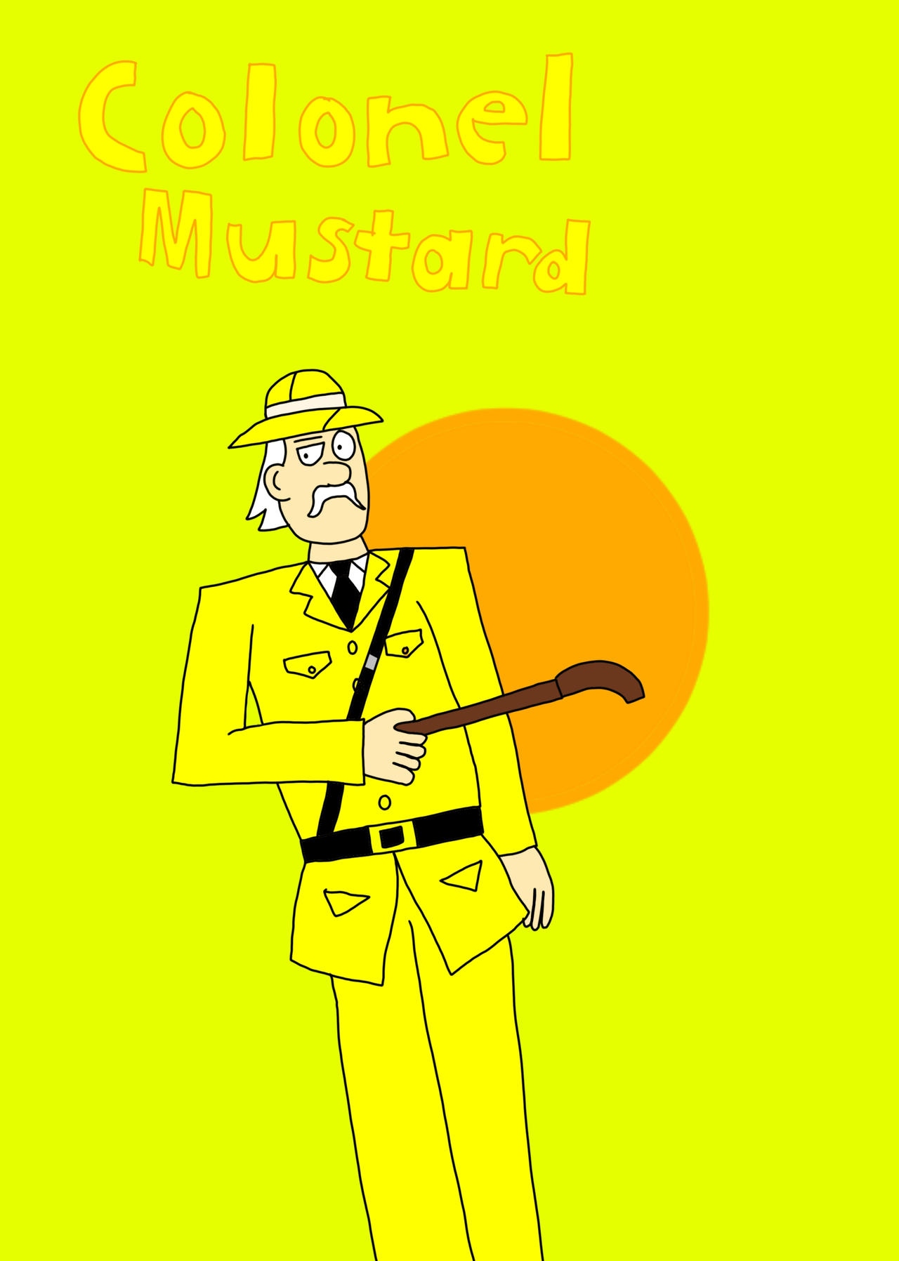 Colonel Mustard from Clue by JeffreyAlPython96 on DeviantArt
