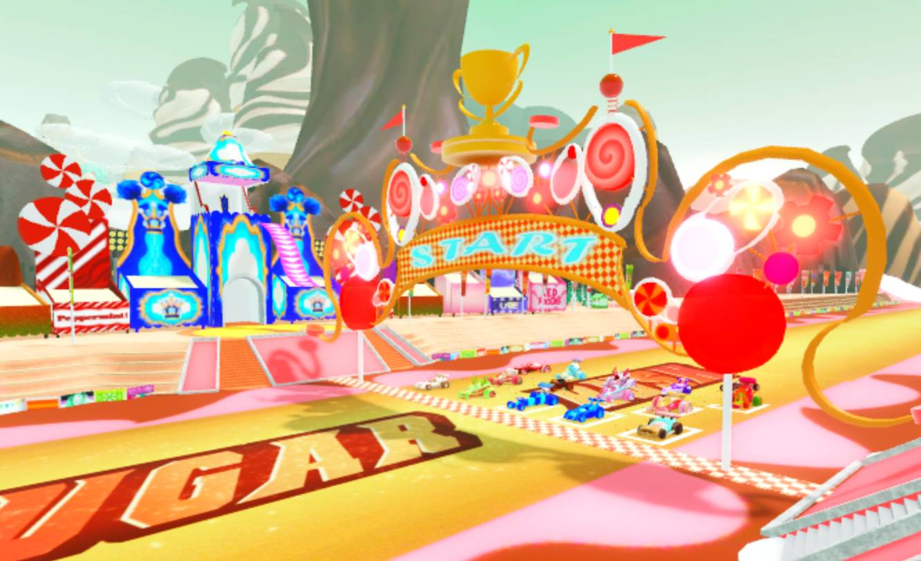 Sugar Rush Grand Roster Race - Royal Raceway by ZaharSuldin on DeviantArt