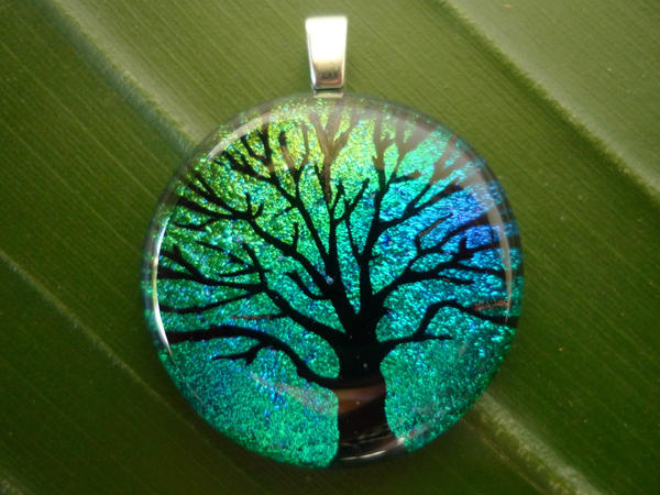 Tree of Life Fused Glass 2