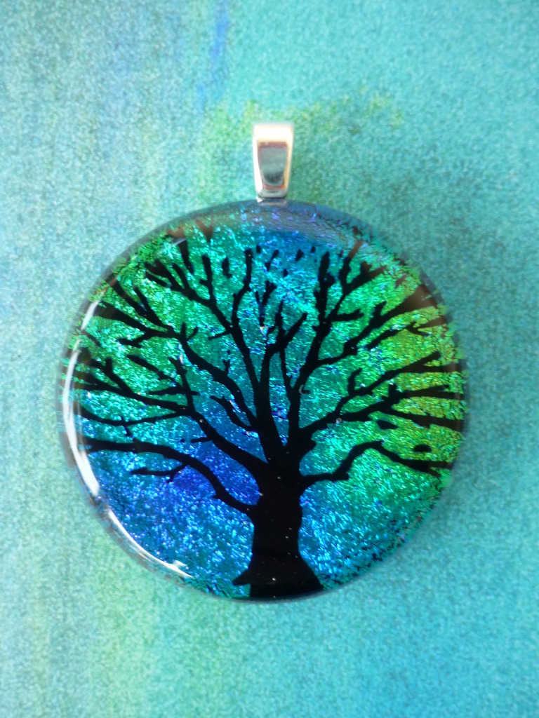 Fused Glass Tree of Life