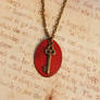 Key to the Soul Enameled Necklace