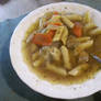 Veggie Chicken Soup for a Cold Day.