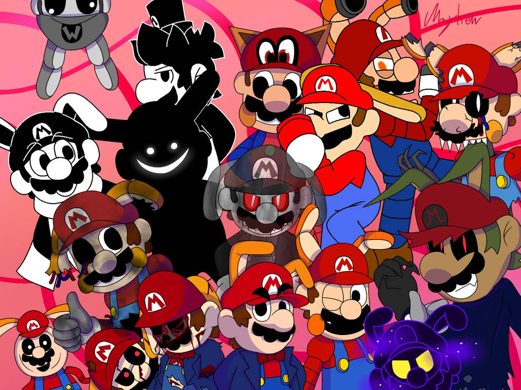 Five Nights at Sonic's: All Marios by LazyPlumber on DeviantArt