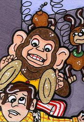 Toy Story 3 Evil Monkey