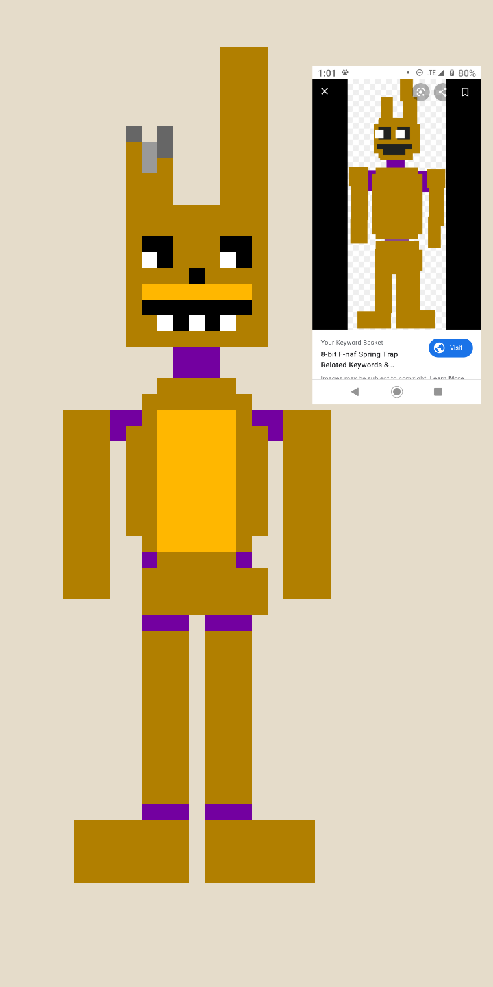 16 Bit Springbonnie Minigame springbonnie by roganxmanboiiiii on DeviantArt