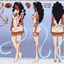 Dazzle Kat Character Sheet by Katt Blanchette