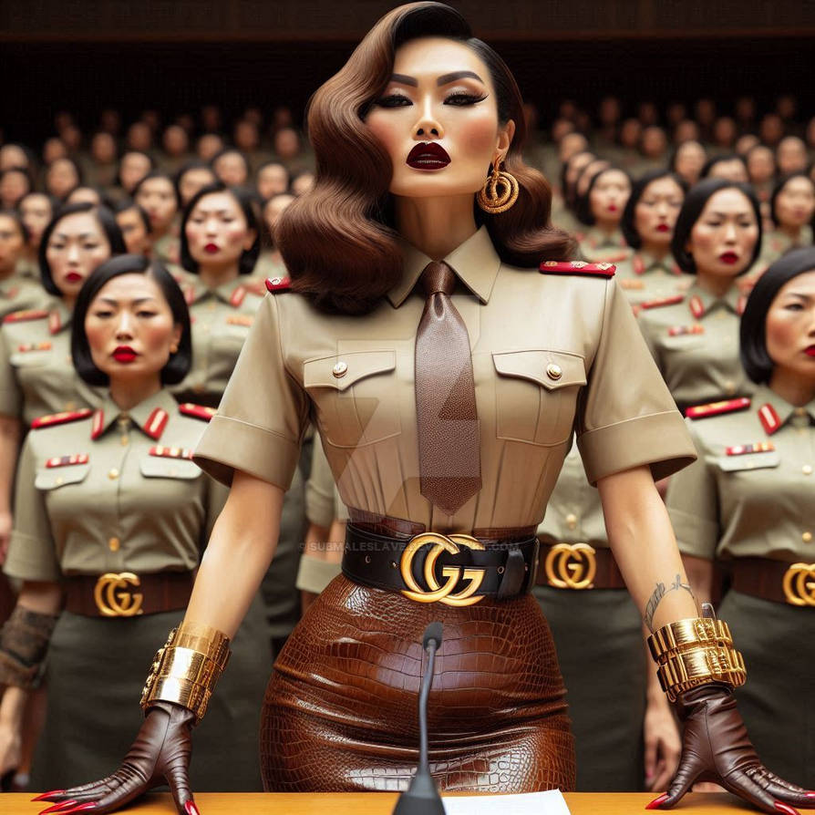 The new gynarchic leader of china by submaleslave on DeviantArt