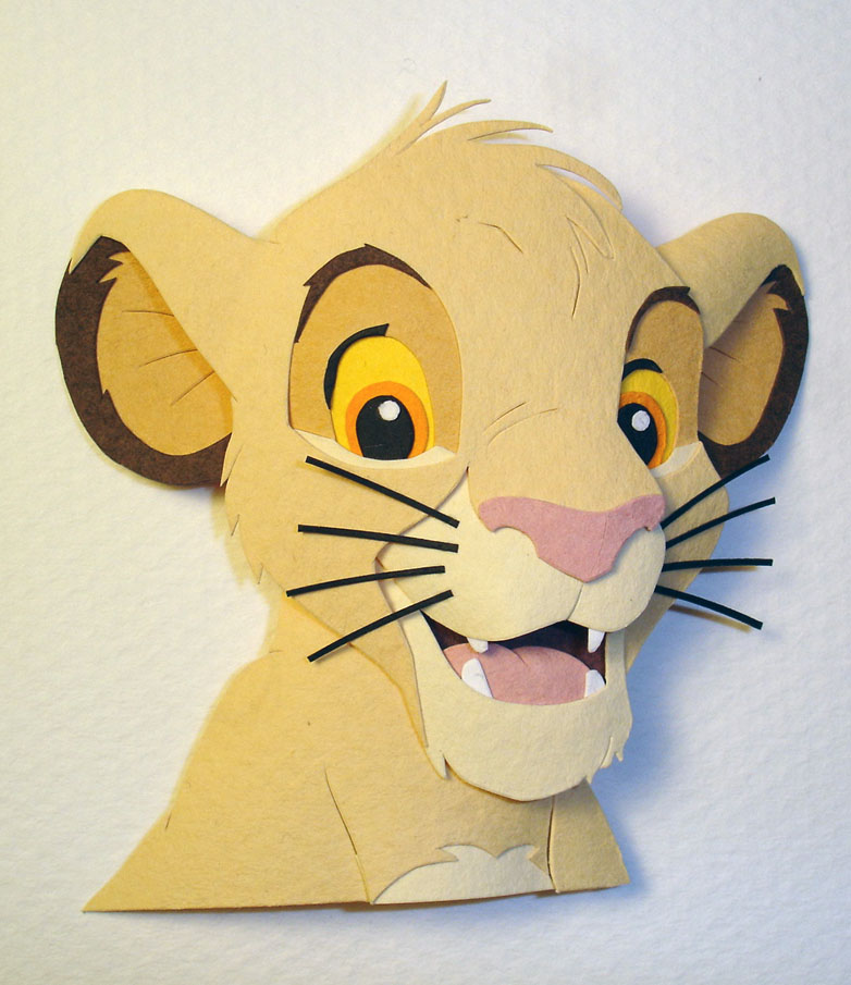 Simba Version 2 by paperfetish on DeviantArt