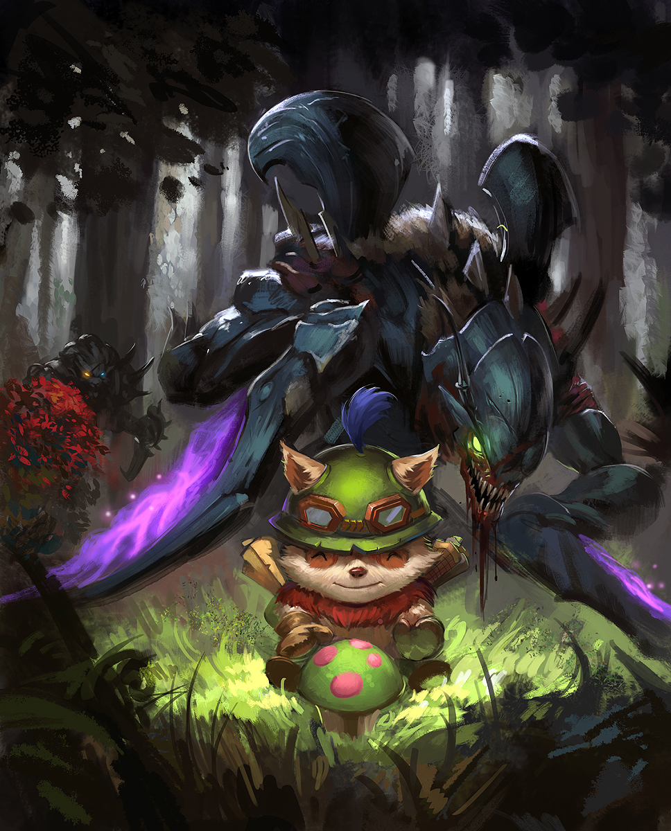 Come into my arms,Teemo!!!