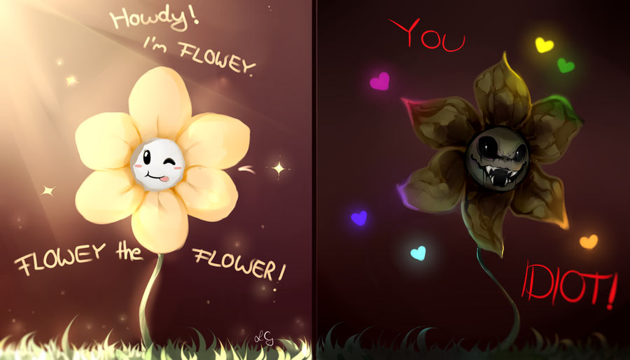 Flowey Injuryed Flowey by Sasoura on DeviantArt