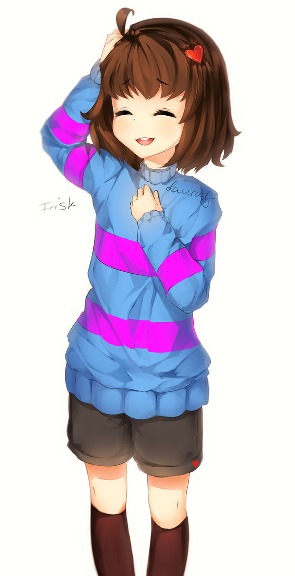 Frisk by Sasoura on DeviantArt