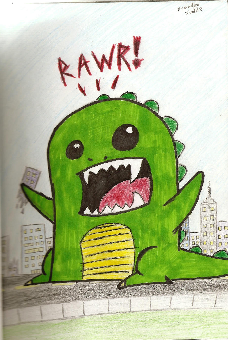 RAWR DINOSAURO by Kimbl123 on DeviantArt