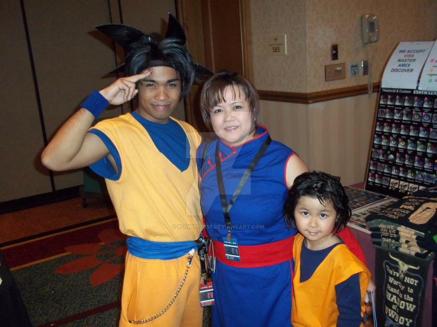 Goku And Chichi With Goten By K Swift0118 On Deviantart Goku And Chichi With Goten By K Swift0118 On Deviantart