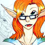 Freckled Elf Nerd