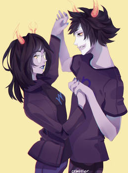 Vriska + Gamzee