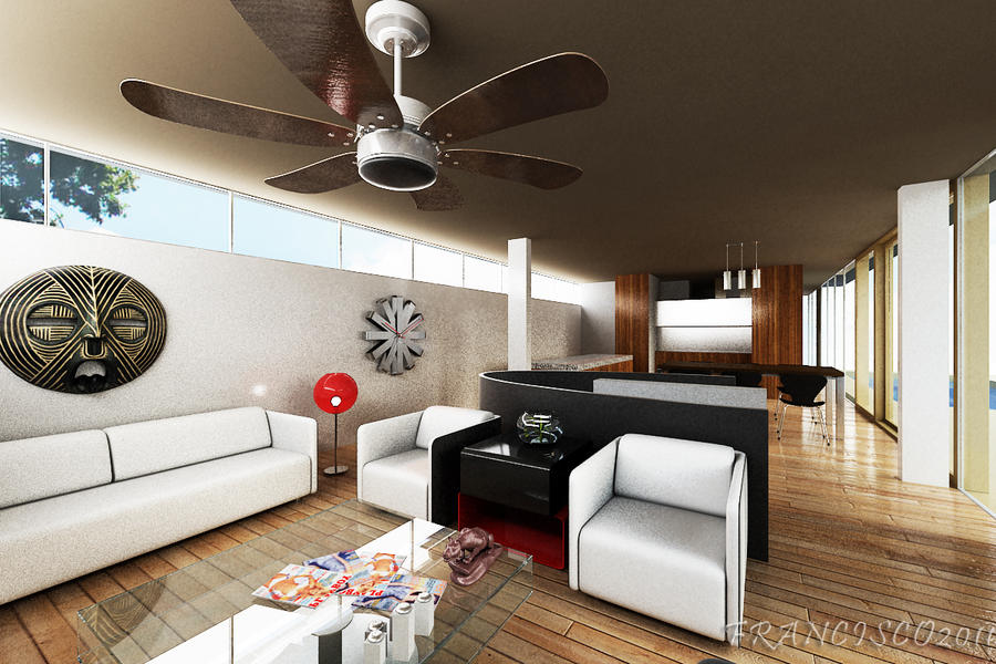 interior rendering by redenthor on DeviantArt