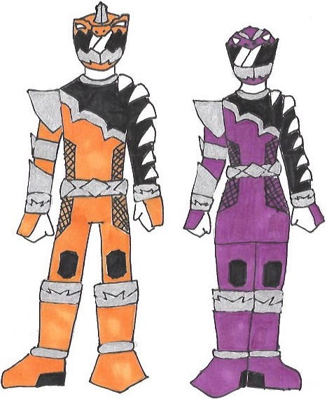 PRFF:Spino and Mosa Fusion Rangers by Starfighteromega on DeviantArt