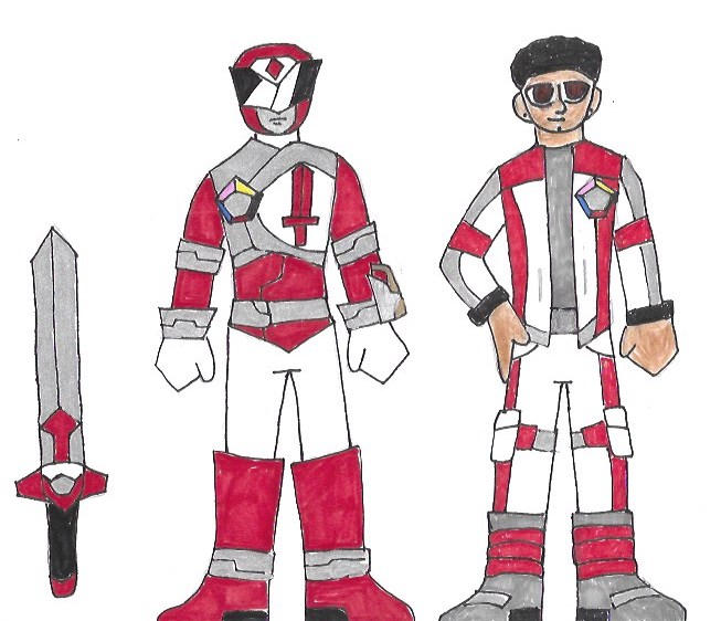 Power Rangers Strikeforce: Red Knight by Starfighteromega on DeviantArt