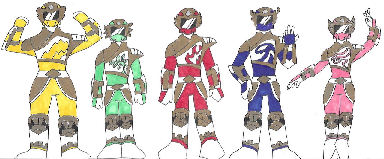 Power Rangers Elemental Ancients: Primordial Mode by Starfighteromega ...