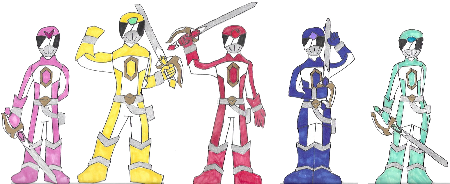 Power Rangers Prism Knights by Starfighteromega on DeviantArt