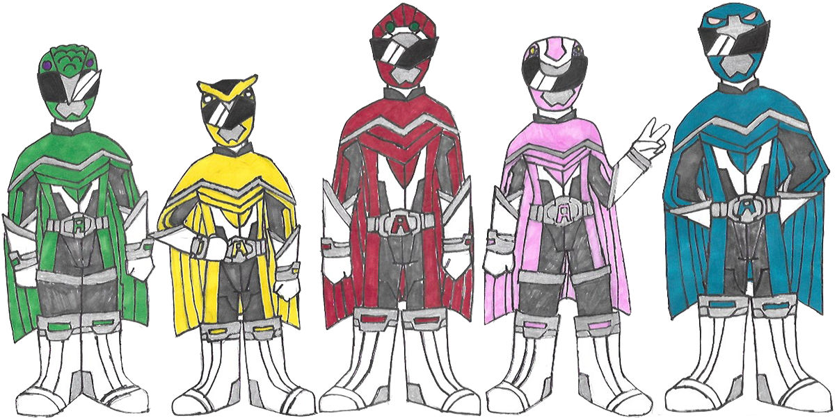 Power Rangers Avian Elite by Starfighteromega on DeviantArt