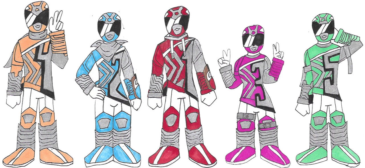 Power Rangers Fusion Force by Starfighteromega on DeviantArt